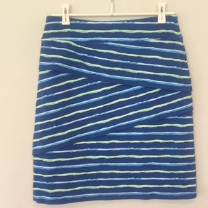 J. McLaughlin Watercolor Nicola Skirt - size S